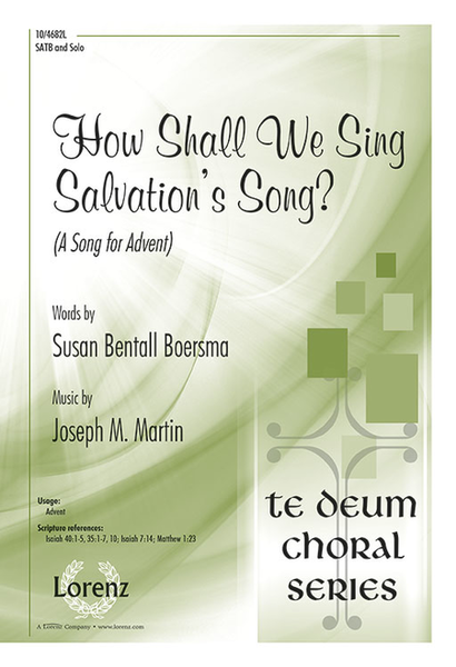 How Shall We Sing Salvation’s Song? image number null