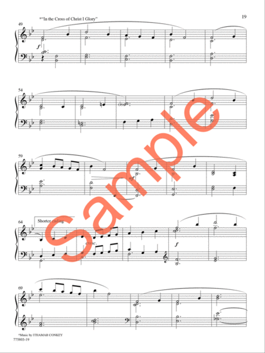 My Joy and My Rest Piano Solo scores gallery preview page 16