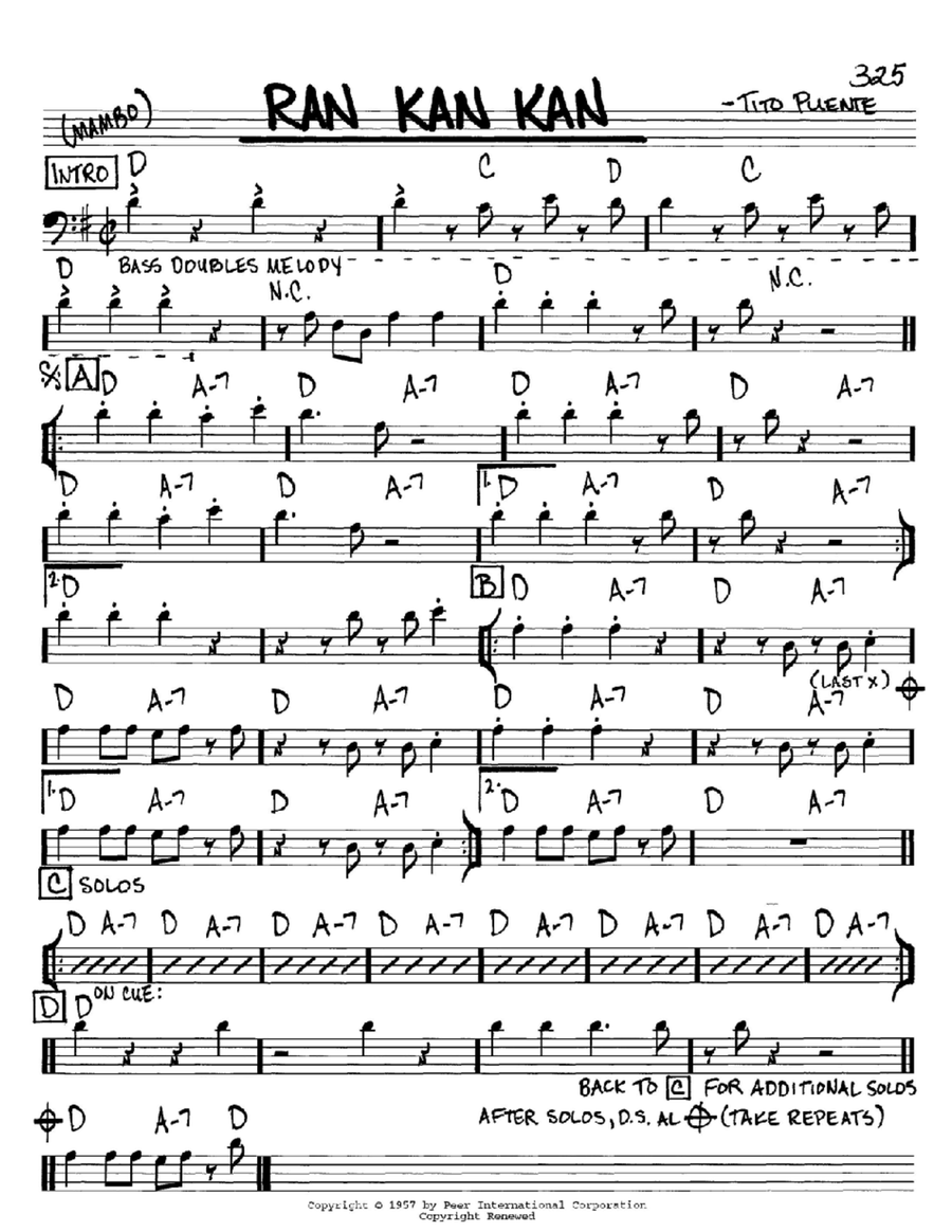 Ran Kan Kan Piano scores gallery preview page 1