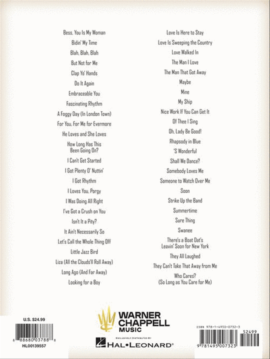 The Gershwin Songbook The Gershwin Songbook Piano, Vocal, Guitar scores gallery preview page 9