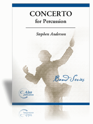 Book cover for Concerto for Percussion & Wind Ensemble