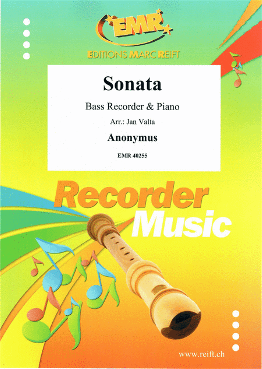Sonata Bass Recorder scores gallery preview page 1