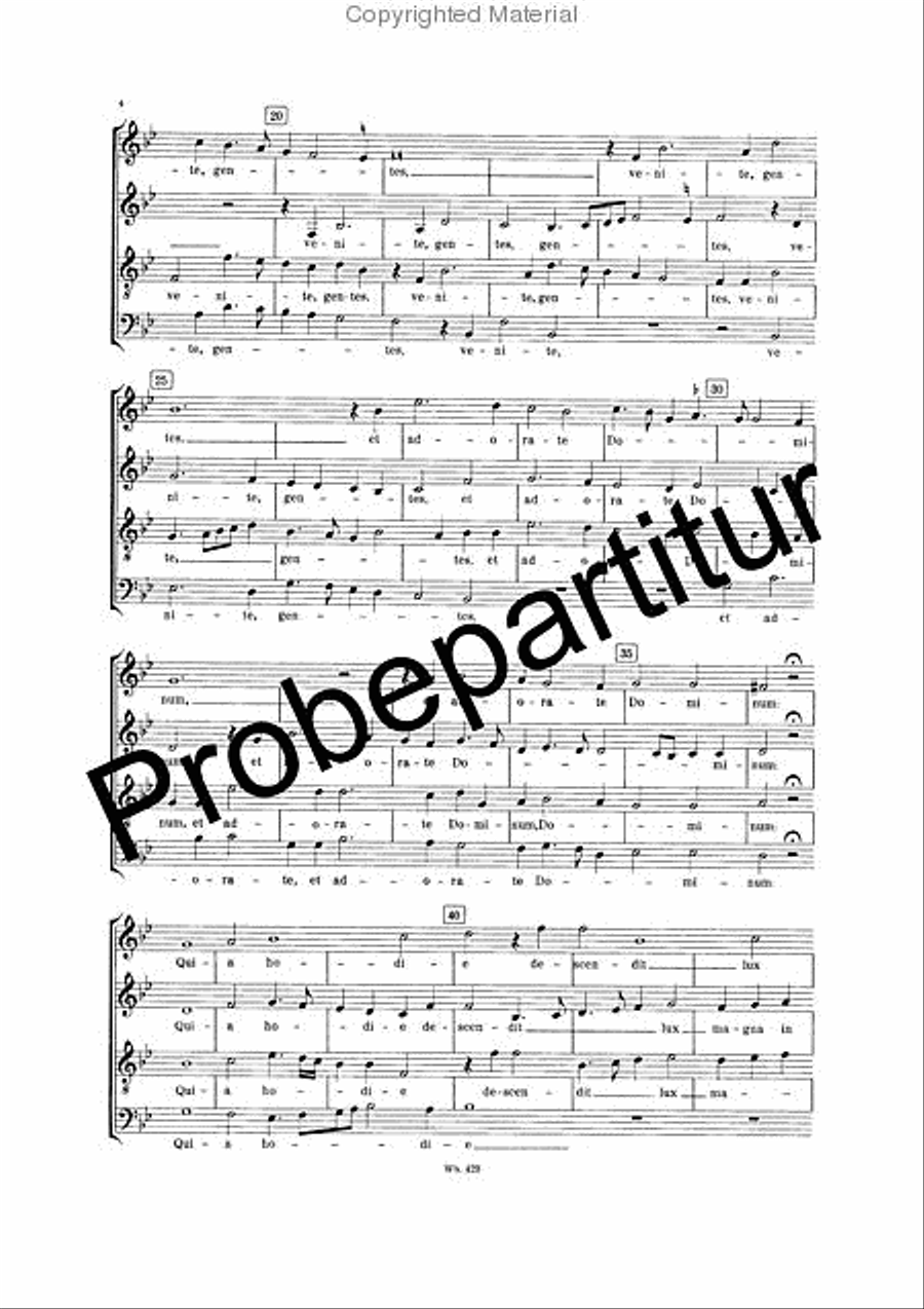 Dies sanctificatus A Cappella scores gallery preview page 3