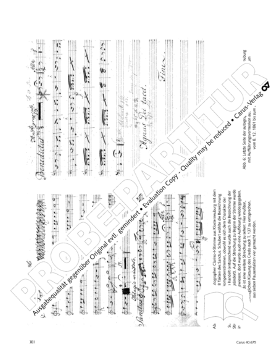 Mass in G Major STB scores gallery preview page 13