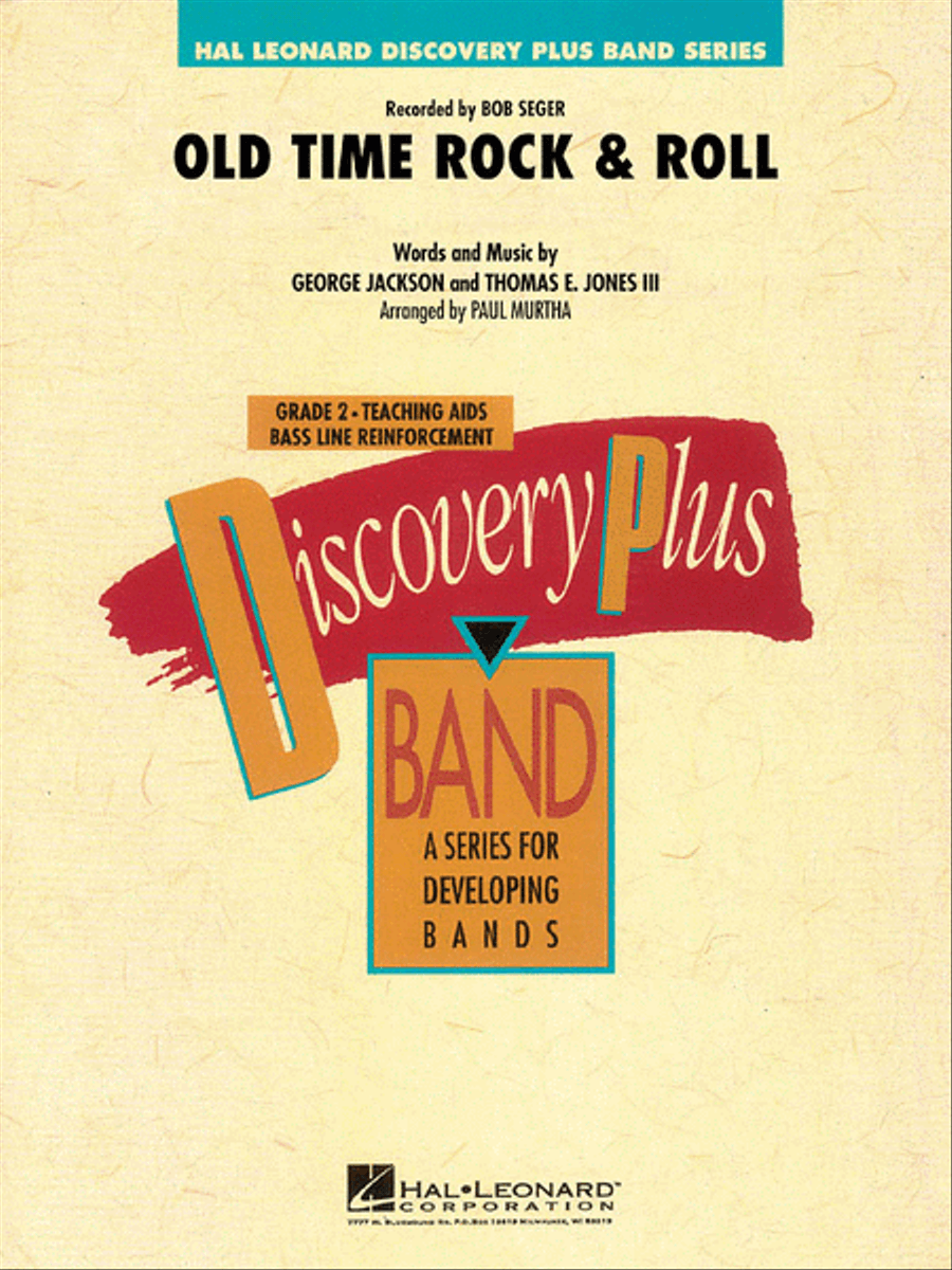 Old Time Rock & Roll Concert Band scores gallery preview page 1