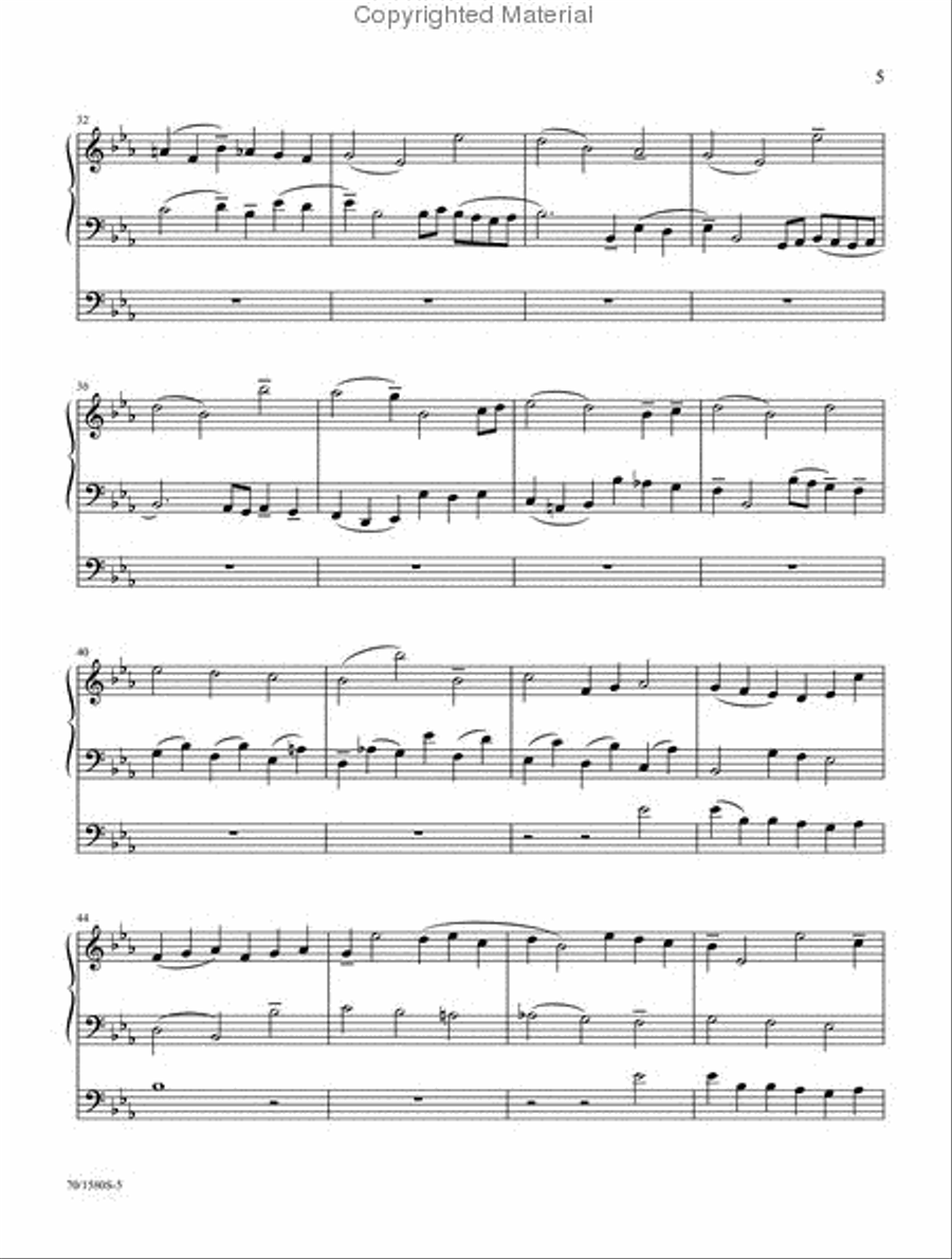 The Organist in Season: Summer Organ Solo scores gallery preview page 4