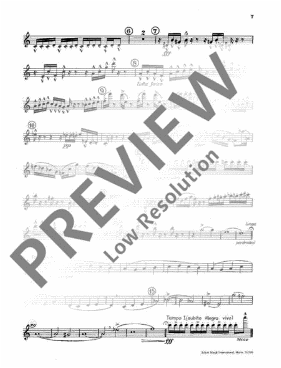 Quartet Bassoon scores gallery preview page 8