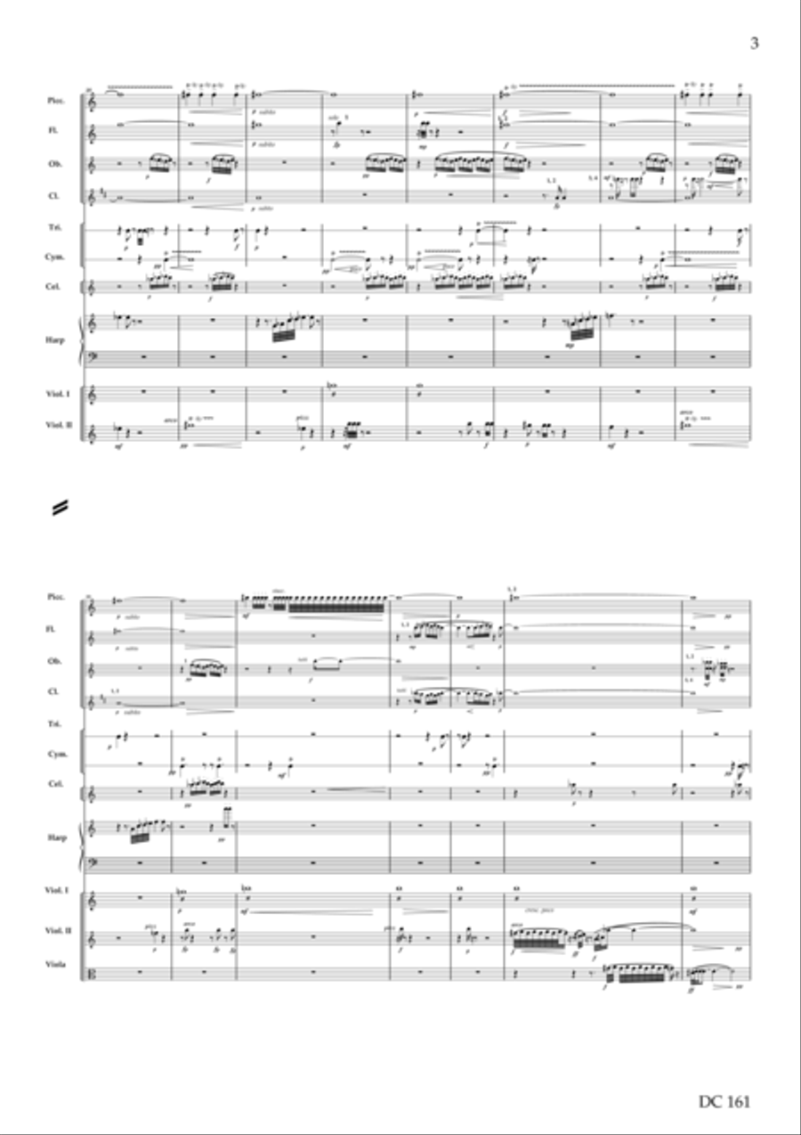 Vinlandsaga - a Nordic Symphony [score] Percussion Ensemble scores gallery preview page 3
