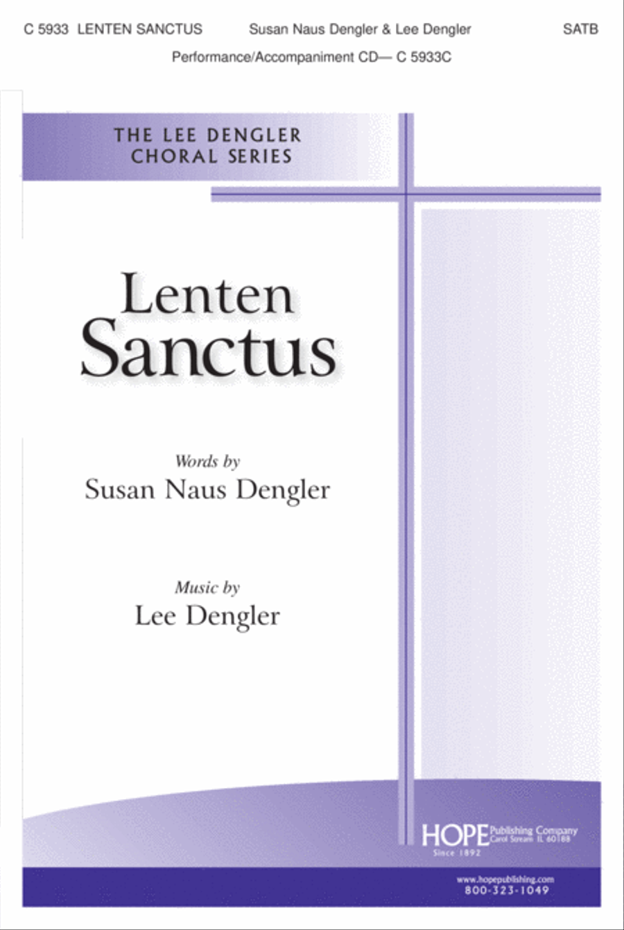 Lenten Sanctus 4-Part scores gallery preview page 2