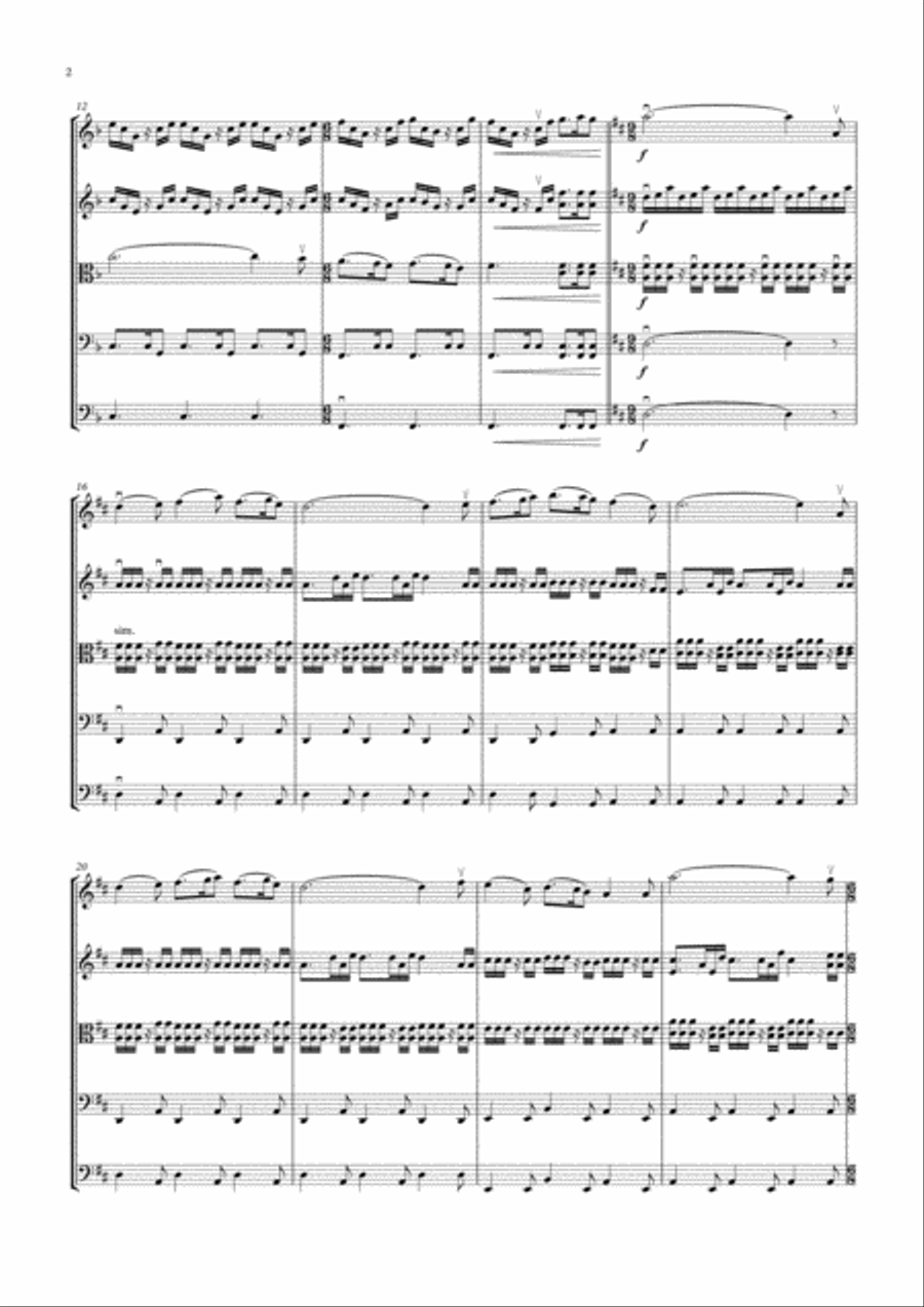 Get Smart String Quartet scores gallery preview page 6