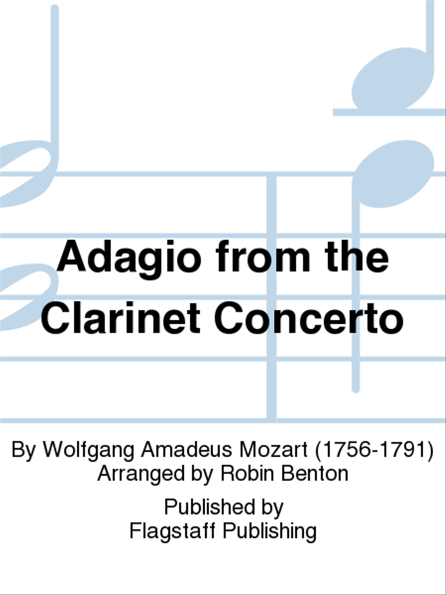 Adagio from the Clarinet Concerto 3-Octaves scores gallery preview page 1