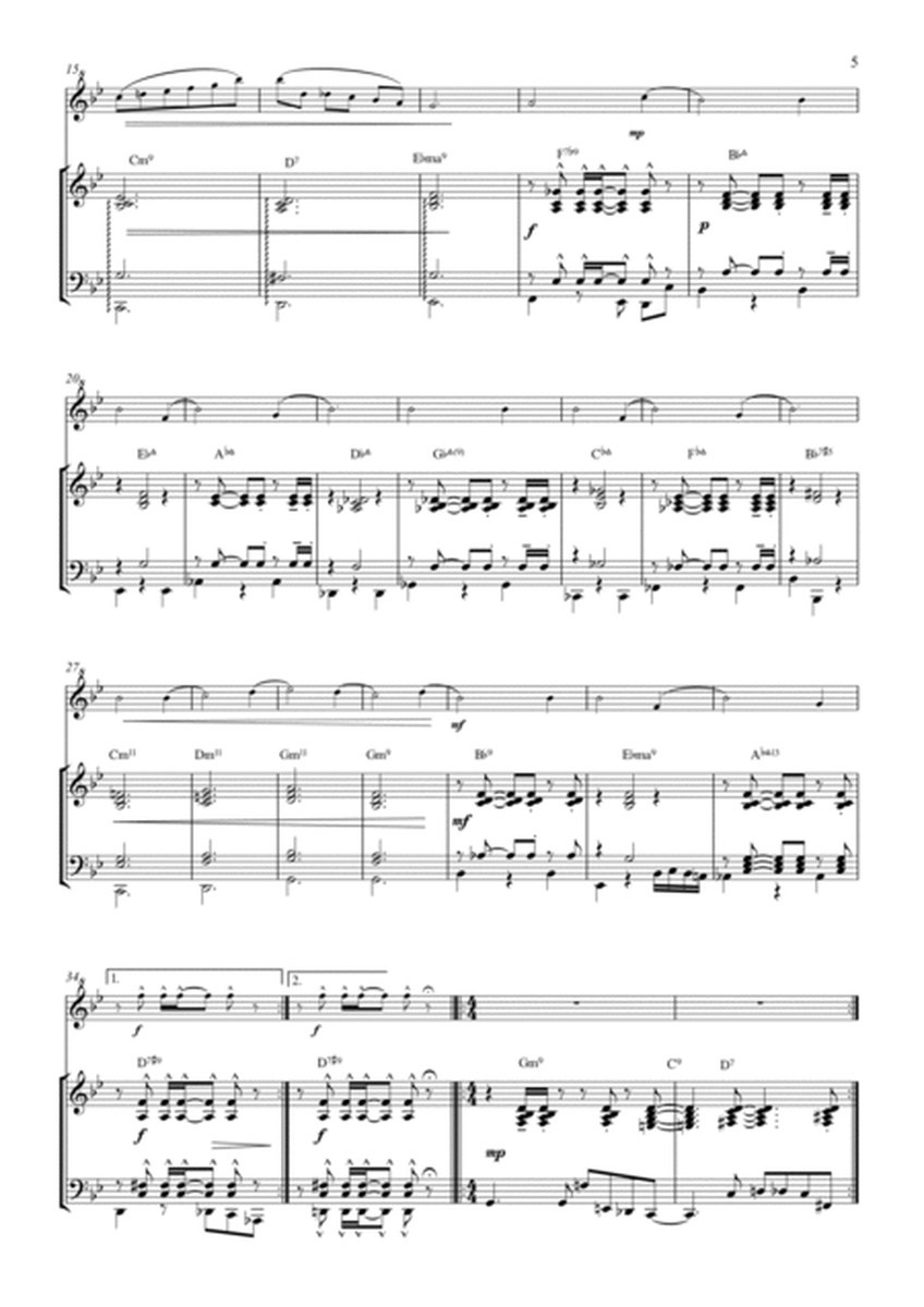 8 Swinging Xmas Carols for Descant (Soprano Recorder) & Piano image number null