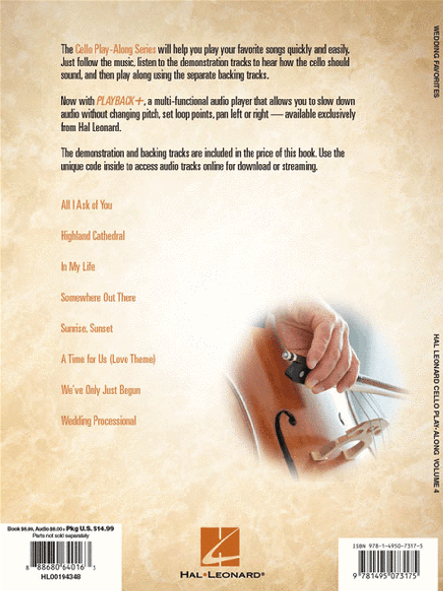 Wedding Favorites Wedding Favorites Cello scores gallery preview page 6