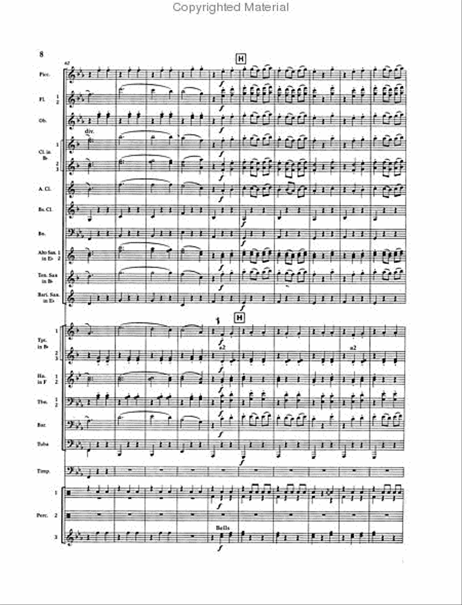Waltz No. 2 (from Suite for Variety Stage Orchestra) Concert Band scores gallery preview page 3