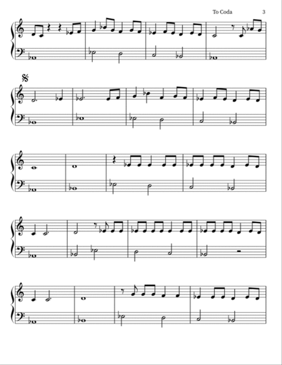 Truth Be Told Truth Be Told Easy Piano scores gallery preview page 3
