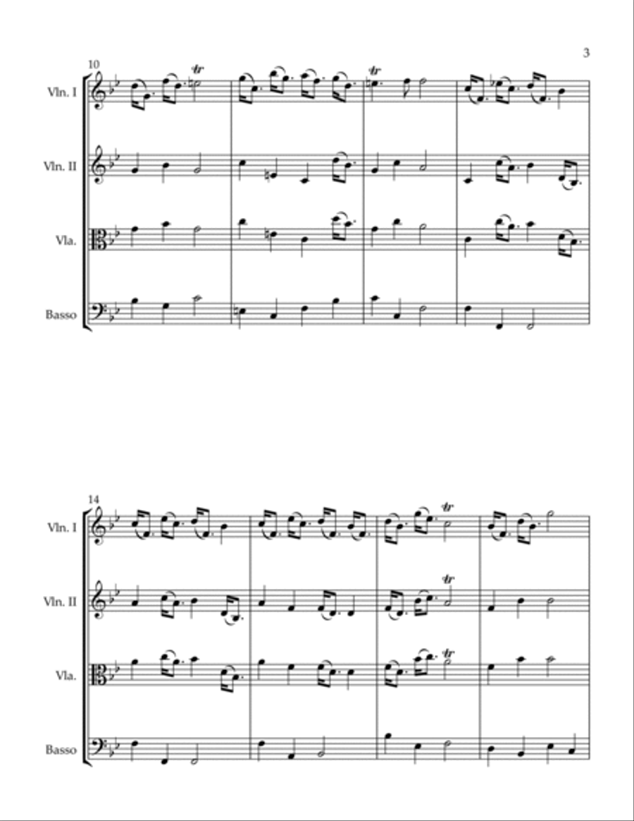 Alcina Musette String Orchestra scores gallery preview page 3