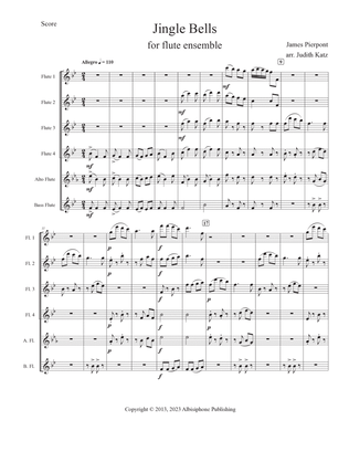 Jingle Bells - for flute ensemble
