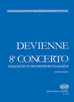 Book cover for Flute Concerto No. 8 in G Major