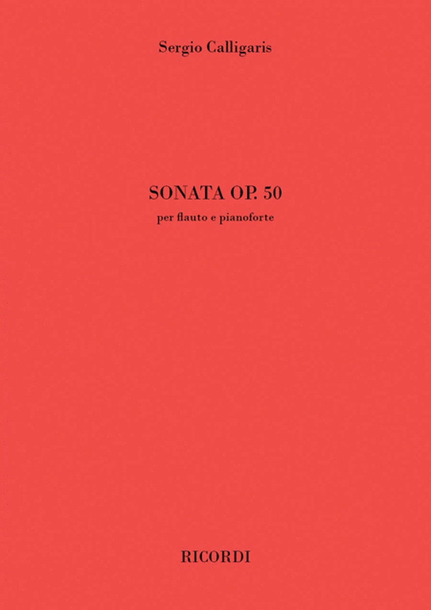 Sonata Op. 50 Flute And Piano (2009)