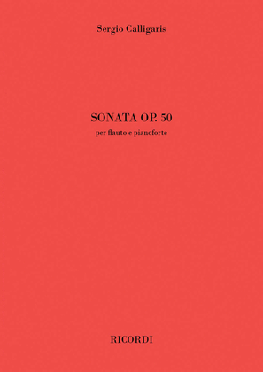 Book cover for Sonata Op. 50 Flute And Piano (2009)
