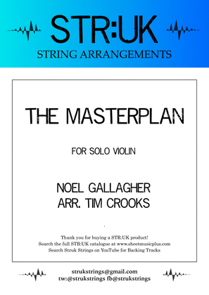 Book cover for The Masterplan