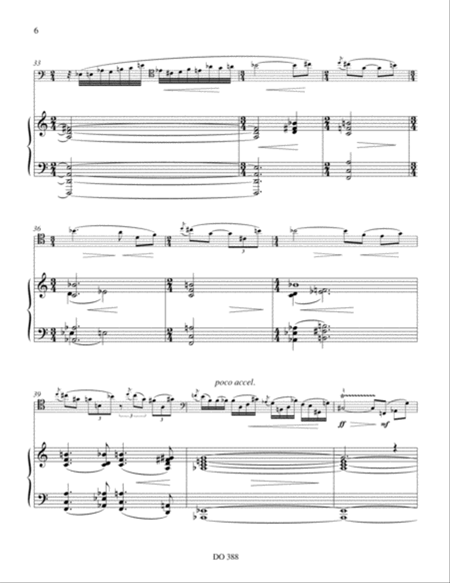 Élégie Bassoon Solo scores gallery preview page 6
