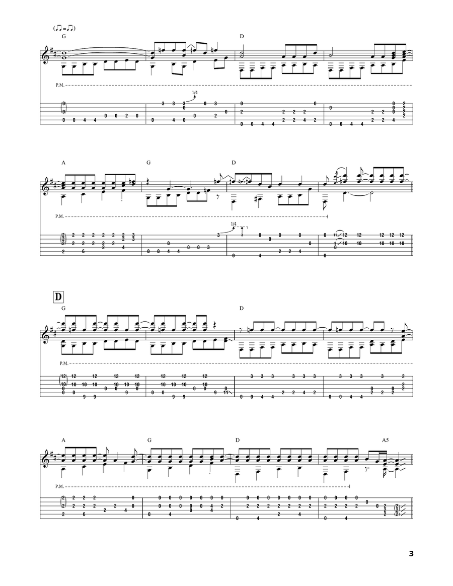 Jailhouse Rock Acoustic Guitar scores gallery preview page 3