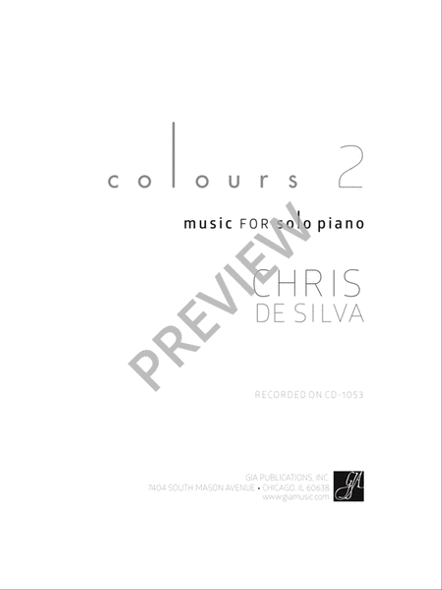 Colours 2 Colours 2 Piano Solo scores gallery preview page 3