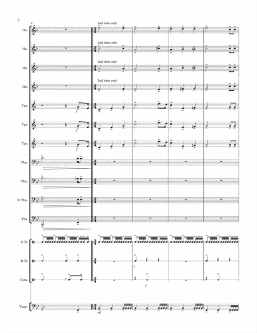 The Star Spangled Banner The Star Spangled Banner Jazz Ensemble scores gallery preview page 2