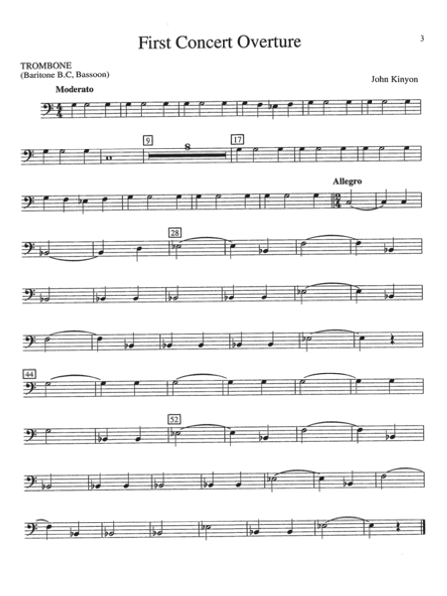 Yamaha Performance Folio Concert Band Methods scores gallery preview page 4