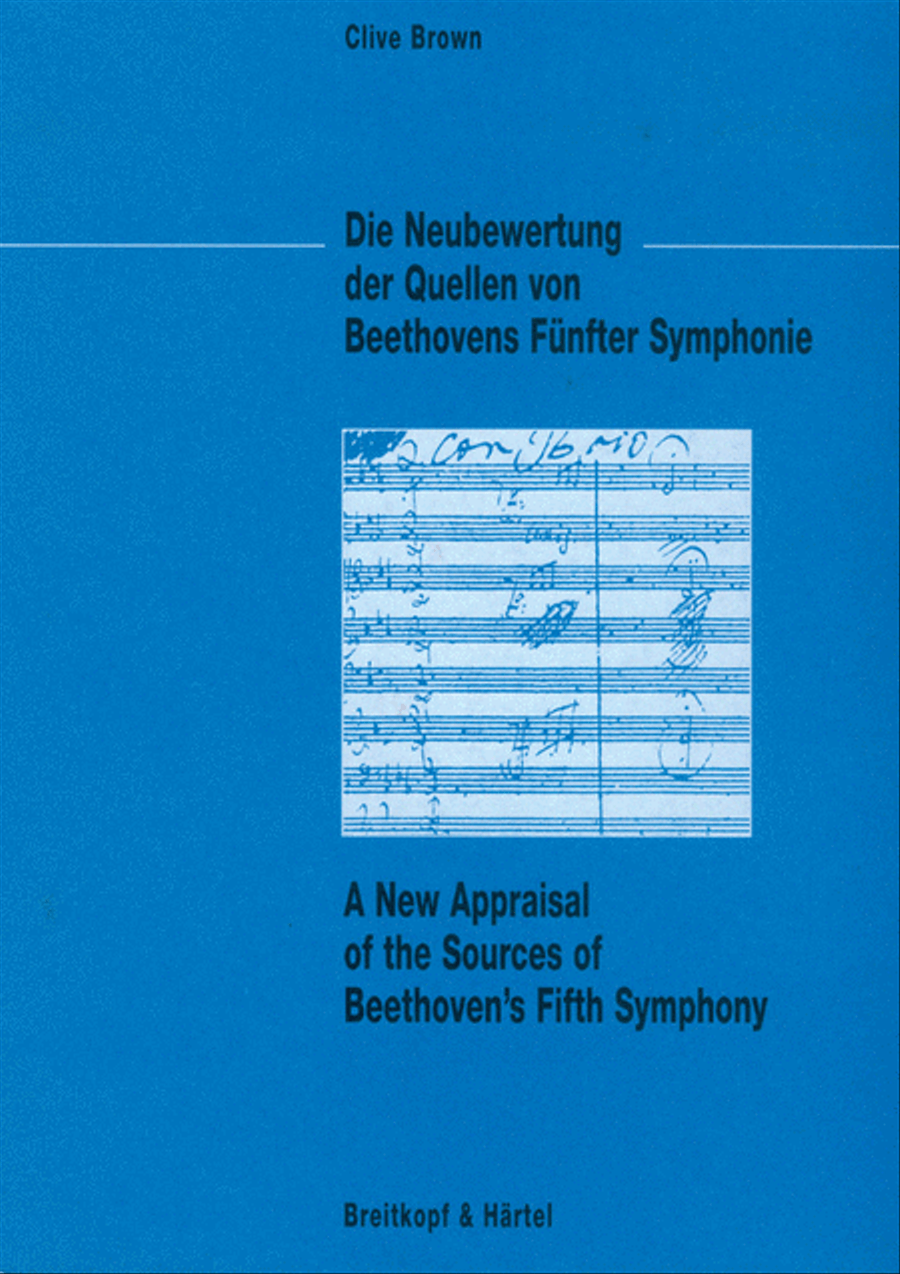 A New Appraisal of the Sources of Beethoven's Fifth Symphony Collection / Songbook scores gallery preview page 1