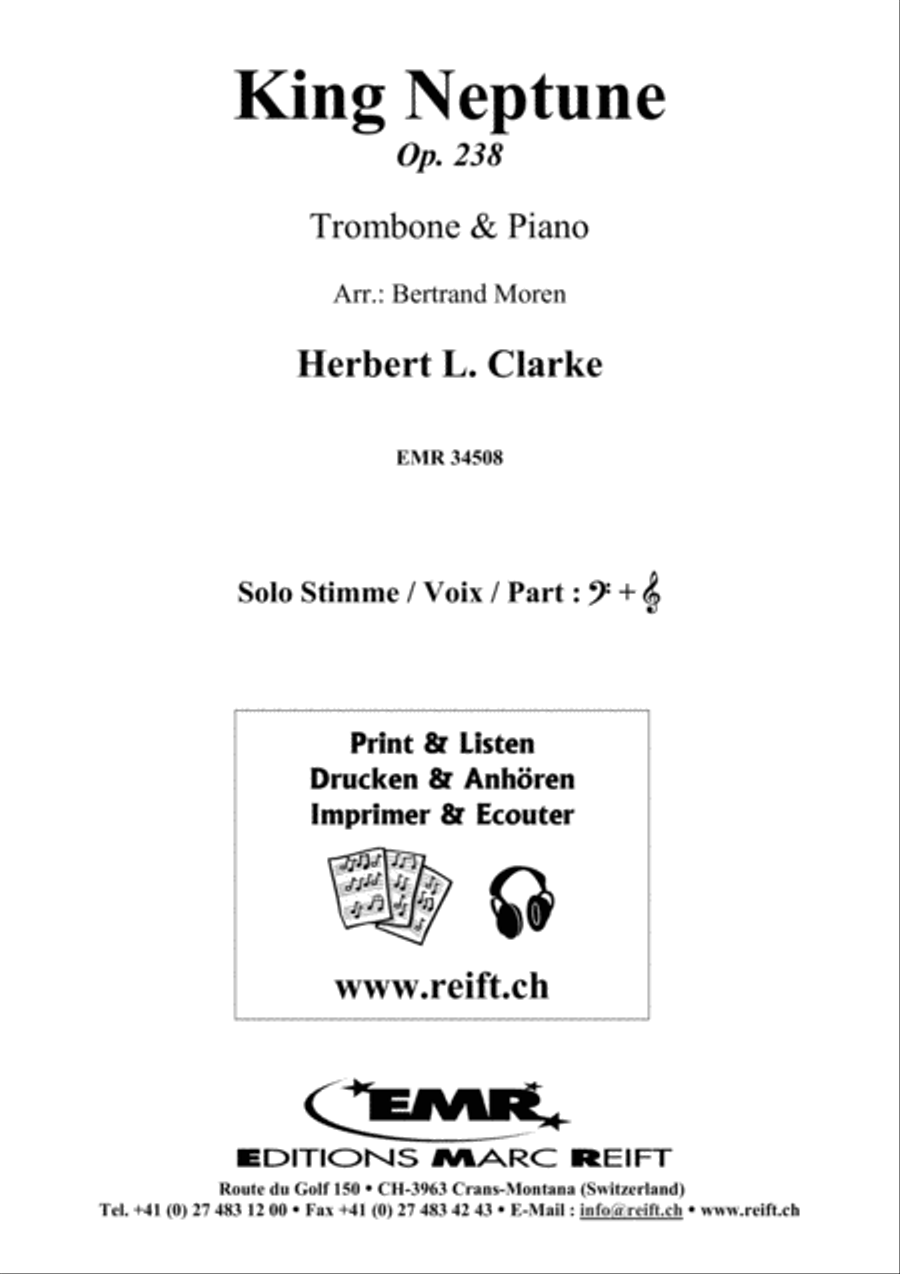 King Neptune Piano Accompaniment scores gallery preview page 1