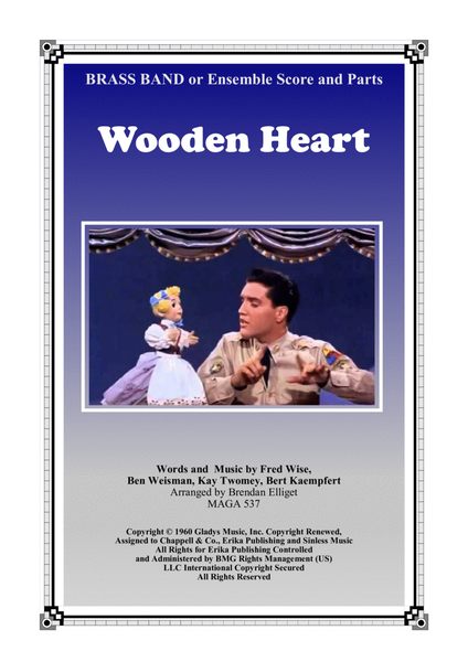 Wooden Heart by Fred Wise Brass Ensemble - Digital Sheet Music
