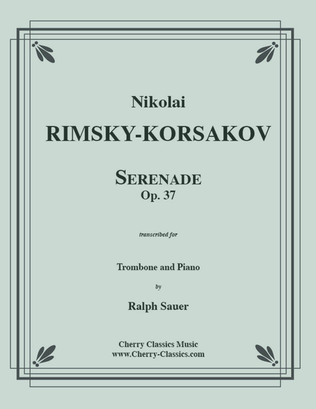 Serenade, Op. 37 for Trombone & Piano