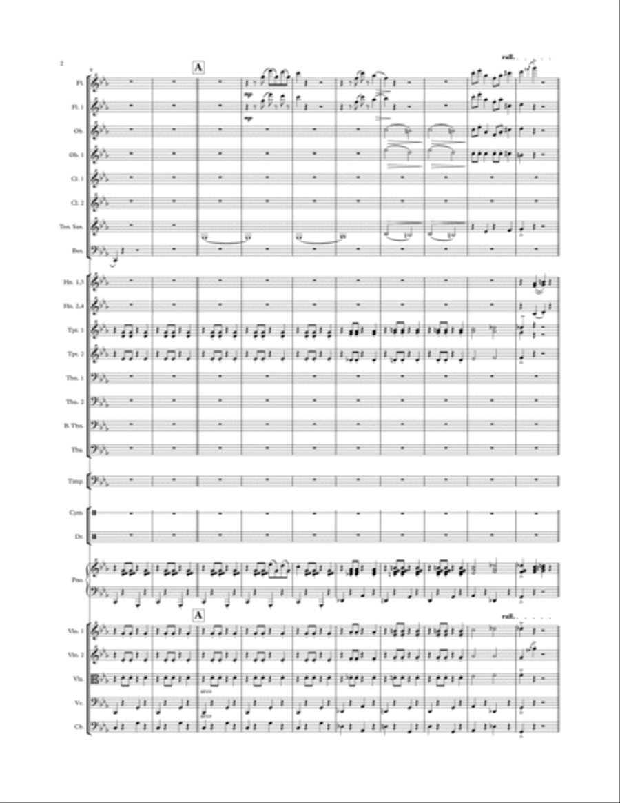 Poor Unfortunate Souls Full Orchestra scores gallery preview page 2