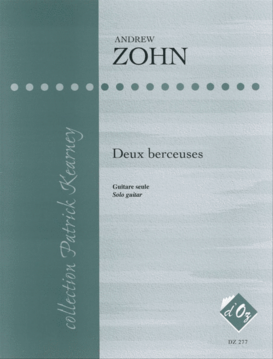 Deux berceuses Classical Guitar scores gallery preview page 1