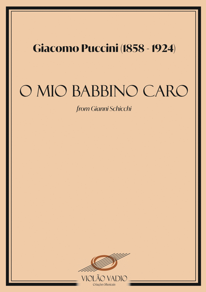O Mio Babbino Caro (Puccini) Bass with chords image number null