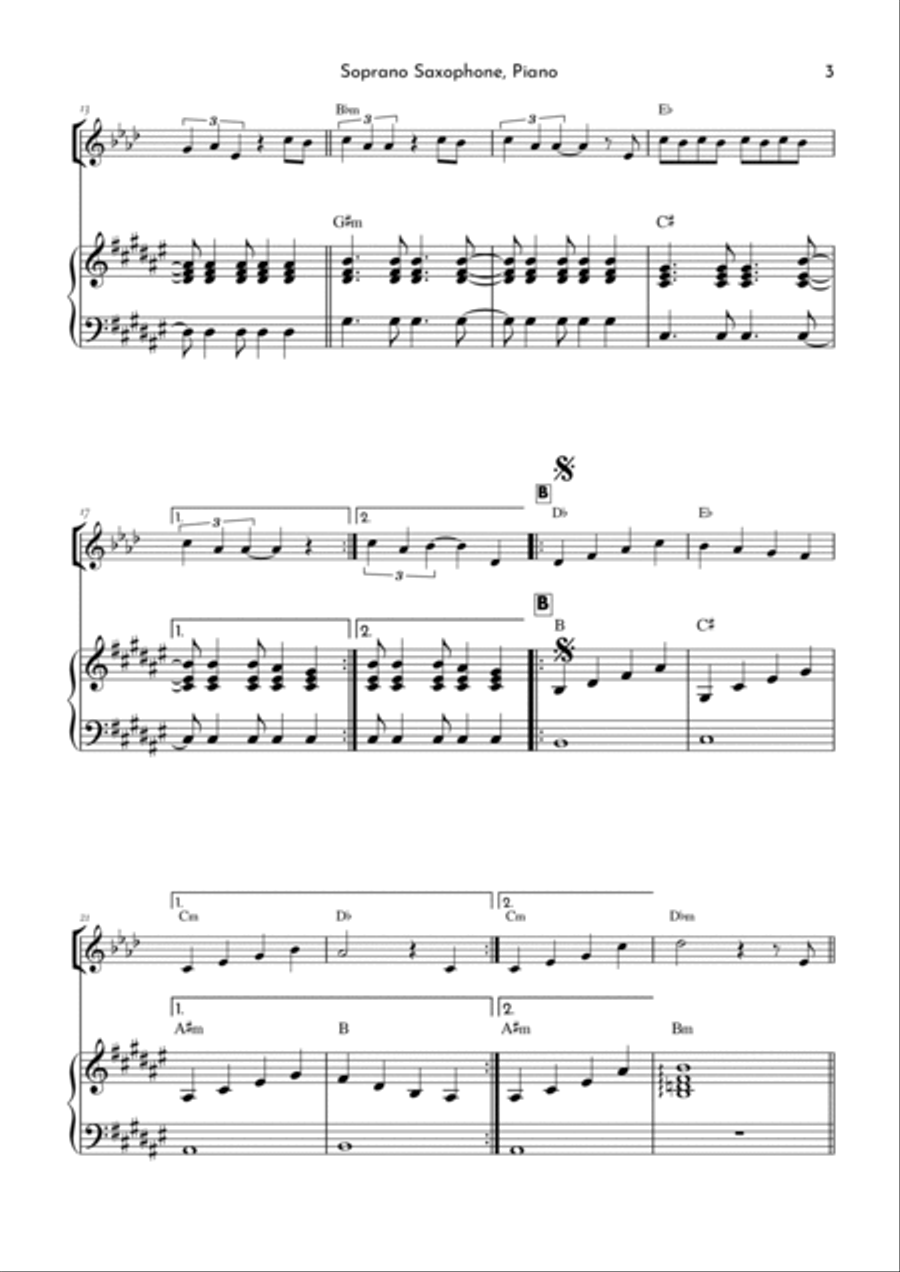 305 Soprano Saxophone scores gallery preview page 3