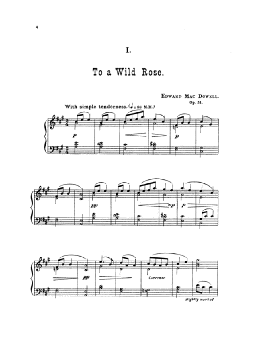 Woodland Sketches Piano Solo scores gallery preview page 5