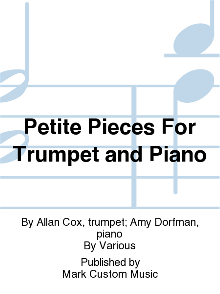 Petite Pieces For Trumpet and Piano Trumpet Solo scores gallery preview page 1