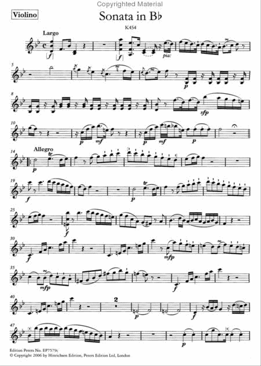 Violin Sonatas Violin Sonatas Violin scores gallery preview page 2