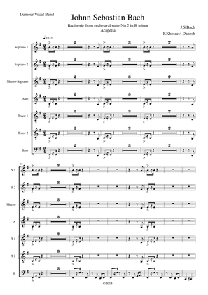 Badinerie from orchestral suite No.2 in B minor