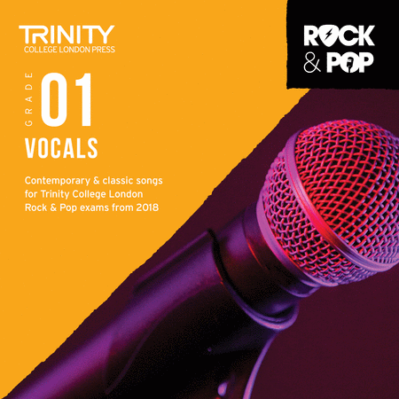Trinity Rock & Pop 2018 Vocals Grade 1 CD
