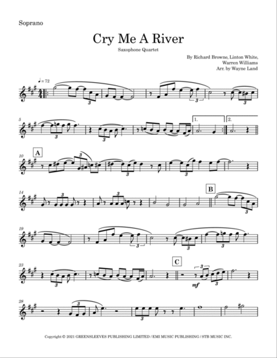 Cry Me A River image number null