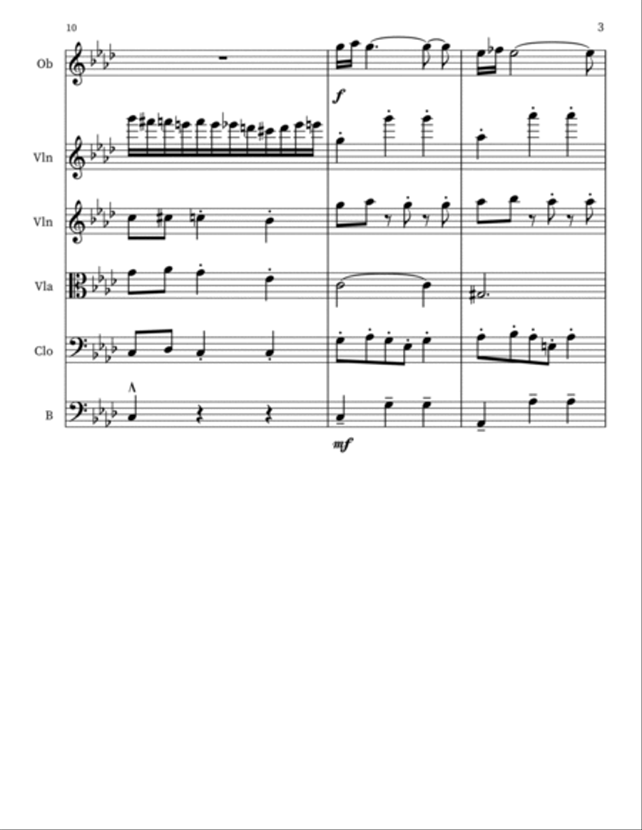 Aleksey's Trek String Orchestra scores gallery preview page 3