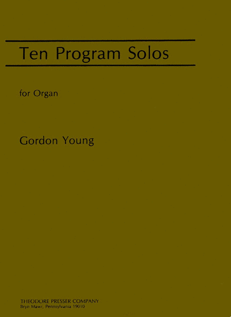 10 Program Solos For Organ