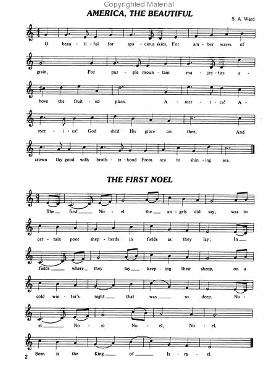 Alfred's Very First Tonechime Arrangements Handbell Choir scores gallery preview page 28