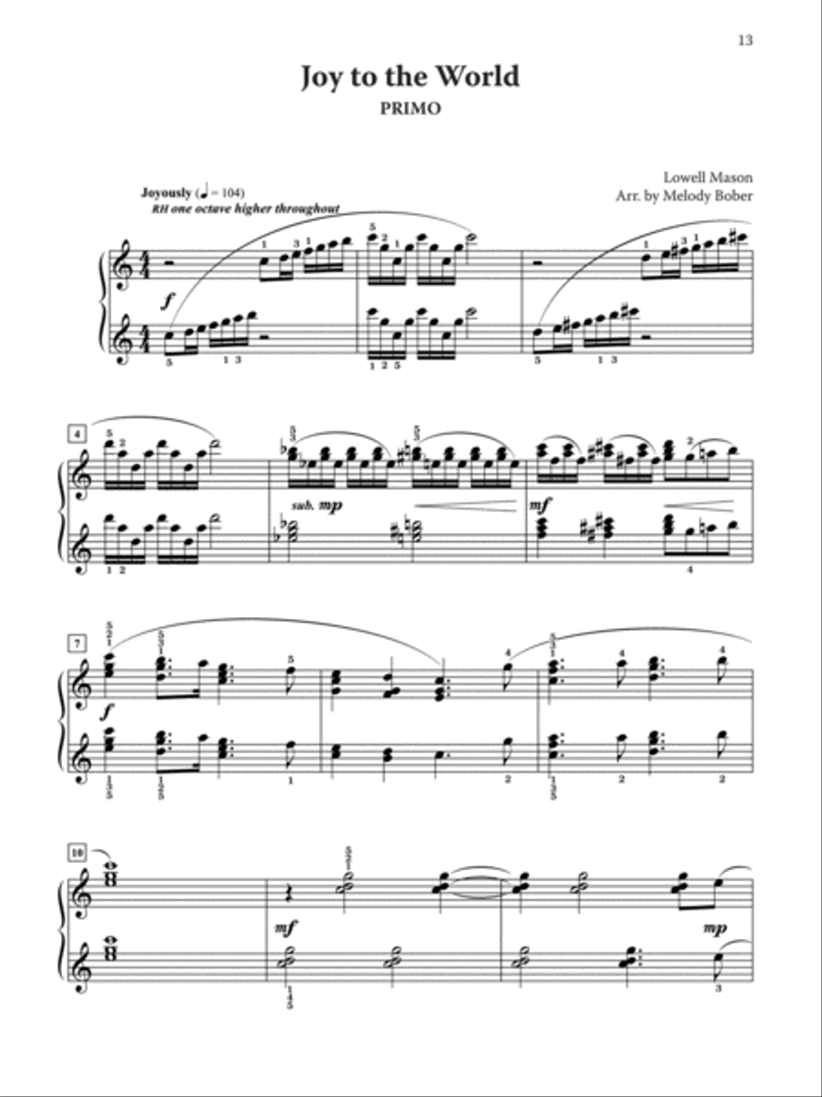 Christmas Memories for Two, Book 3 Small Ensemble scores gallery preview page 3