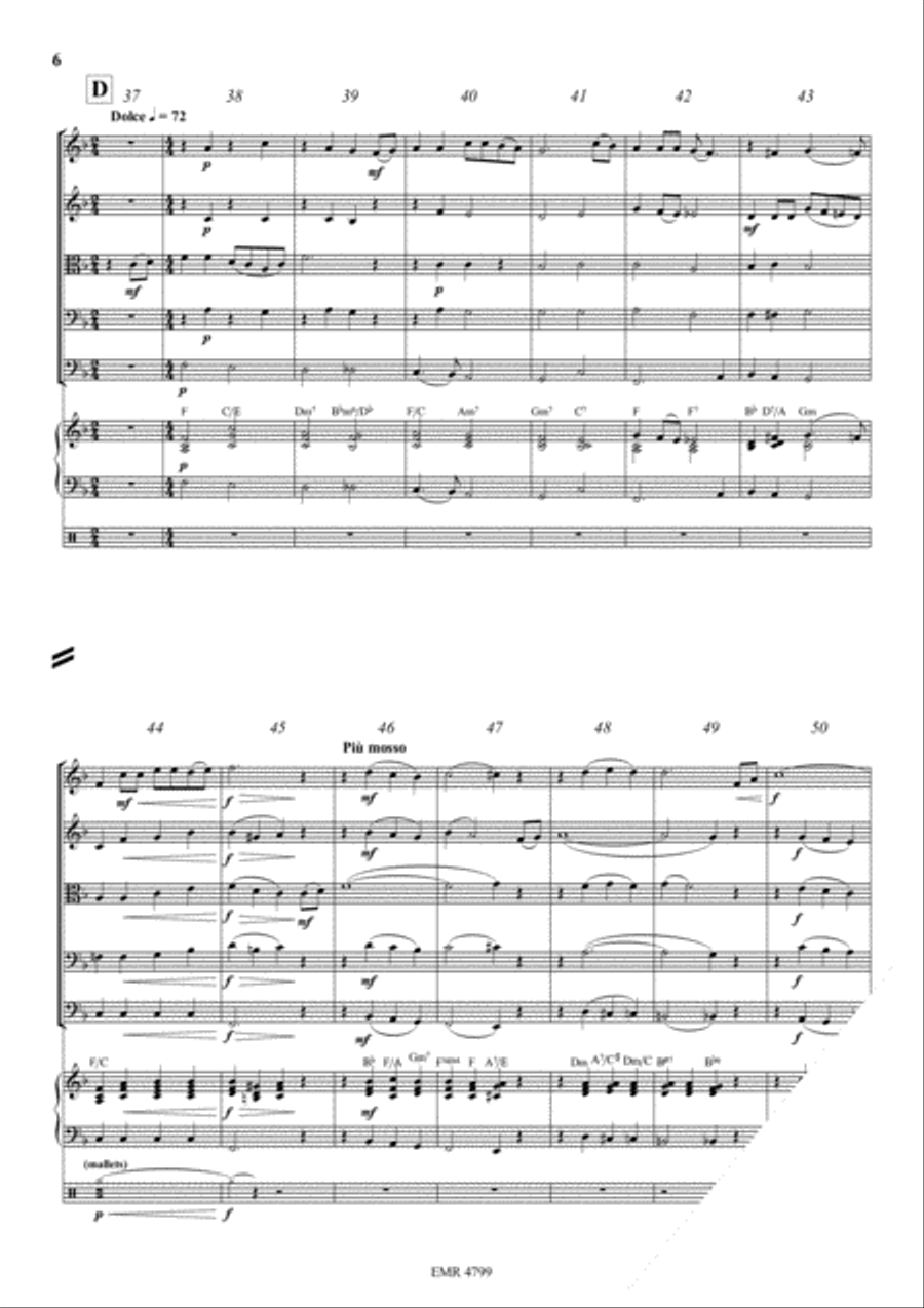 Shell' Be Coming Round The Mountain String Orchestra scores gallery preview page 6