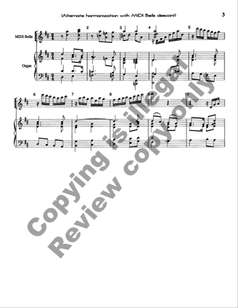 Joy To the World Joy To the World Organ scores gallery preview page 4